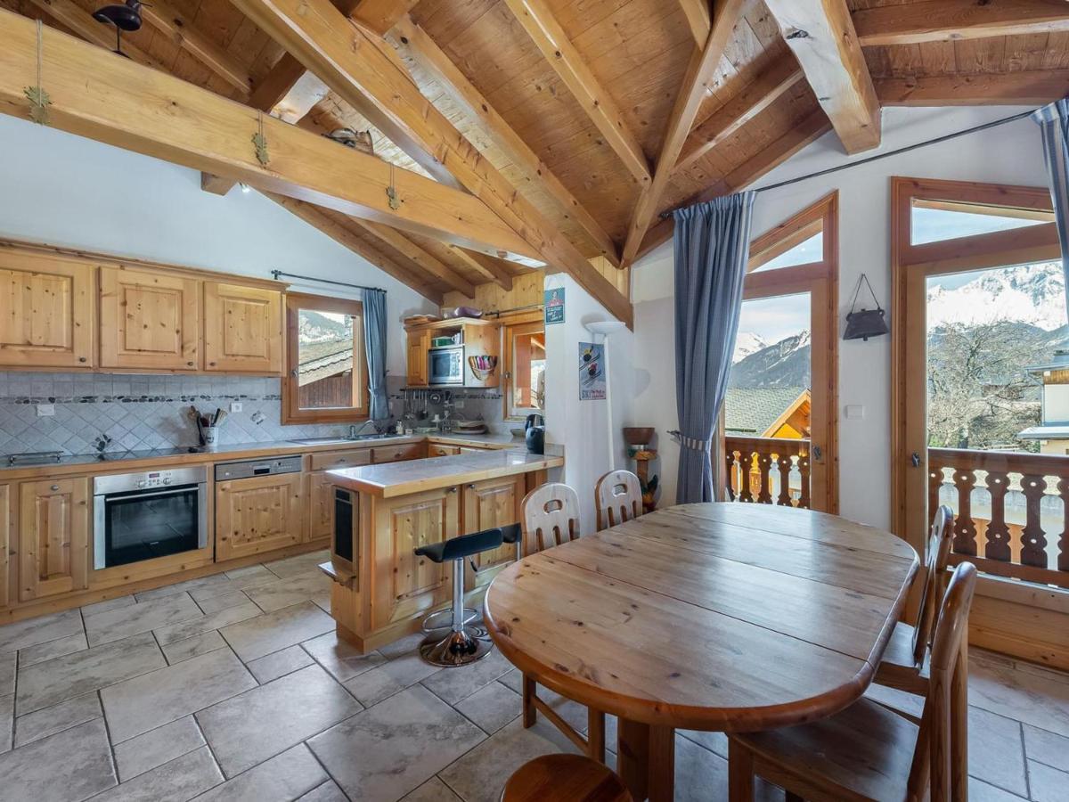 Chalet Familial Cosy Pour 8 Pers. Pres Des Pistes Et Commodites A Courchevel Le Praz - Fr-1-568-44别墅 外观 照片